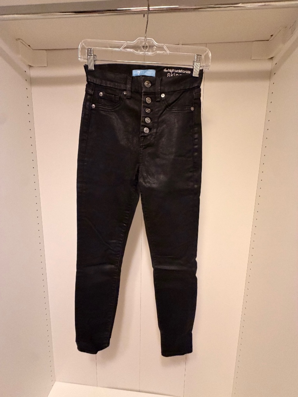 7 For All Mankind Black Jeans